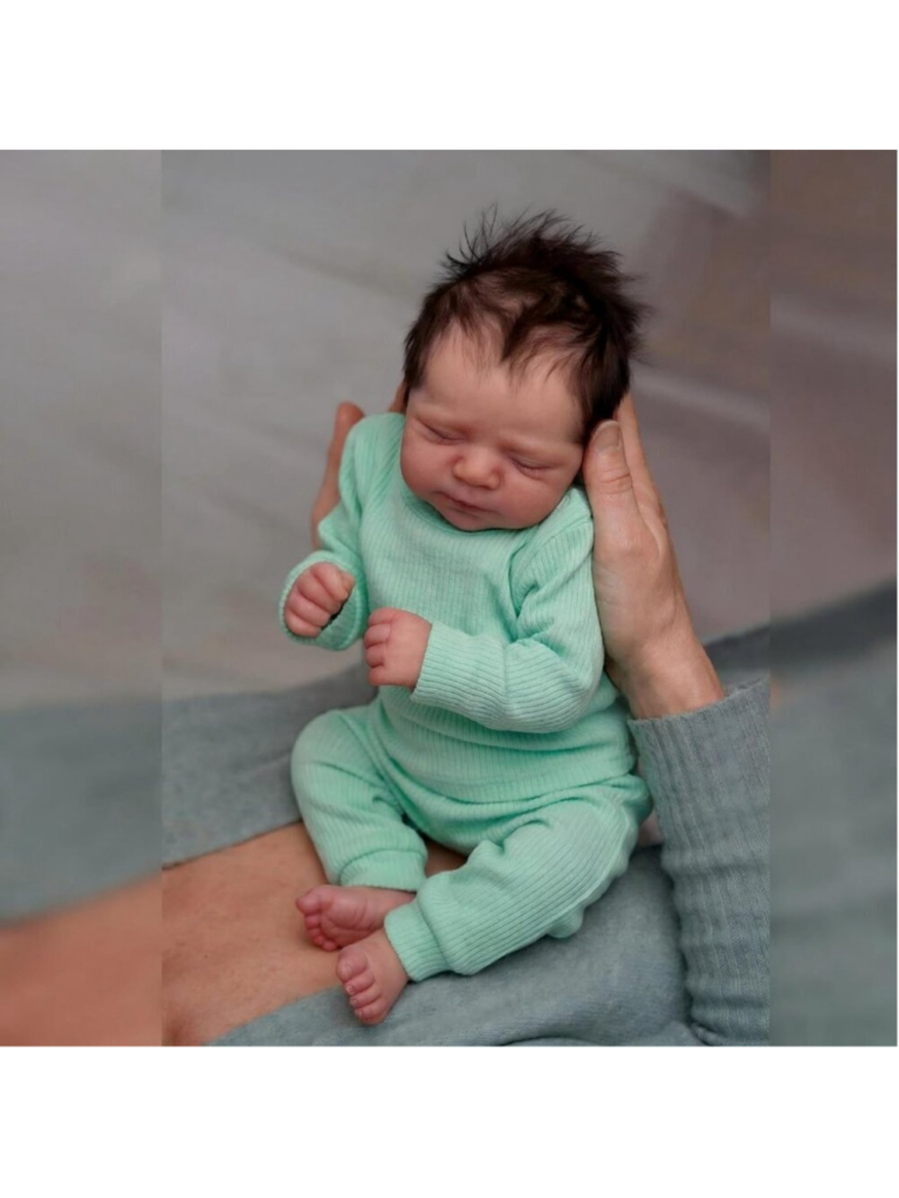 Reborn Baby Dolls Girl 18 Inch Full Body Vinyl Realistic Sleeping Newborn